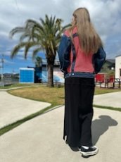 画像6: TWRリメイク　ネオンメッシュデニムジャケット (6)