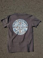 画像3: ＴＷＲオリジナル　【ＫＩＤＳ】ペイズリー柄サークルロゴ半袖Ｔシャツ (3)