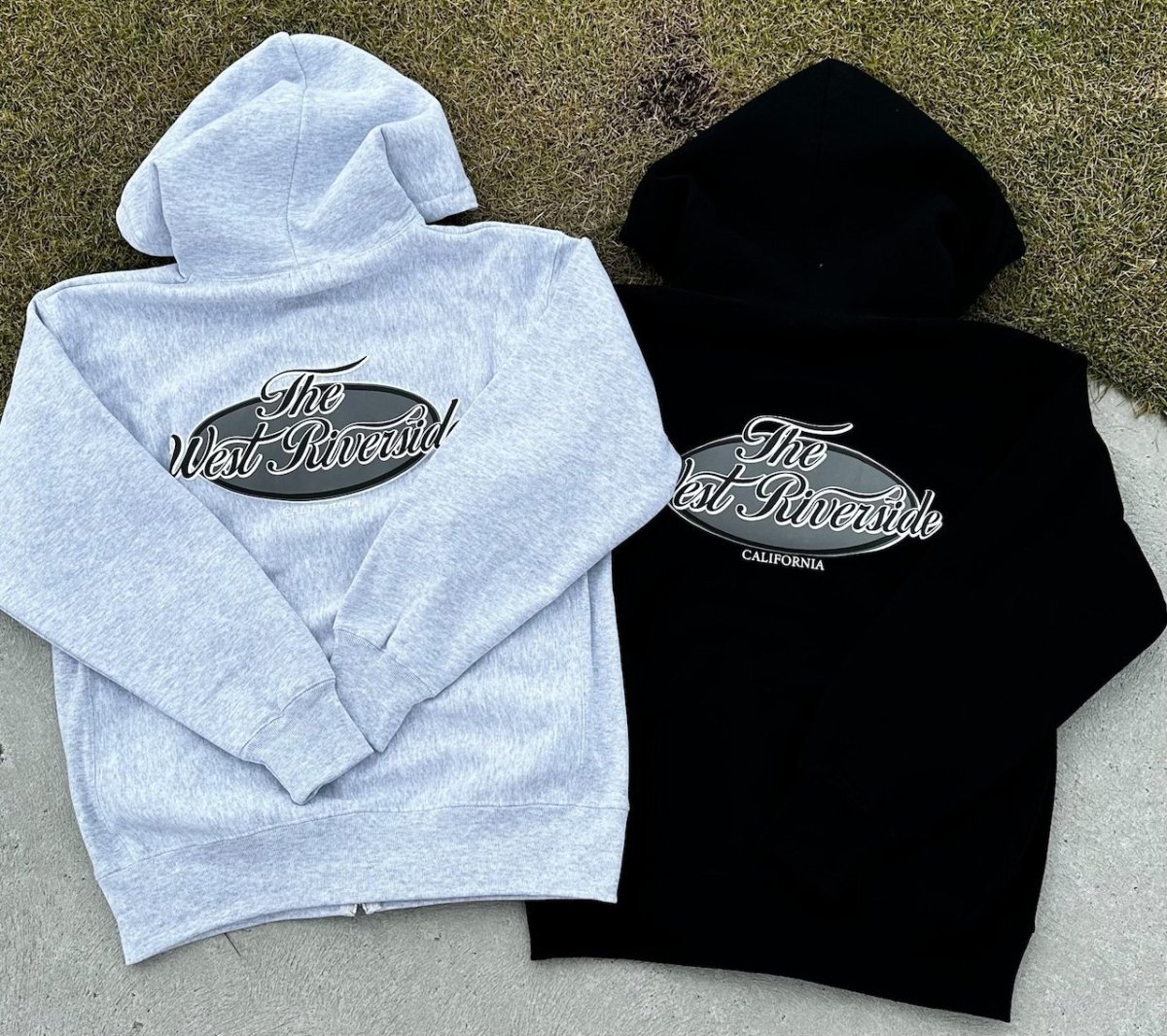 画像1: ＴＷＲオリジナル　カリフォルニアロゴ　スウェット　フルジップ　パーカ (1)