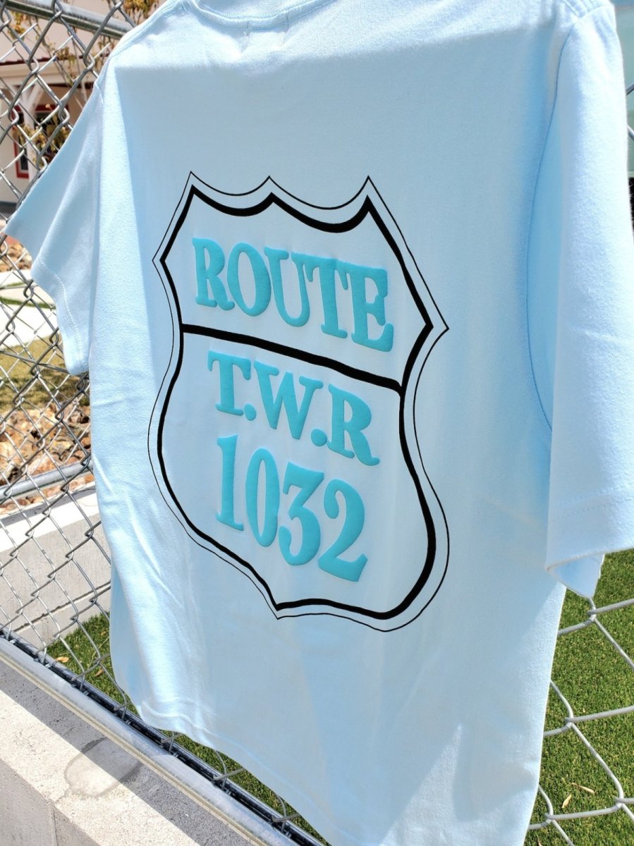 画像2: ＴＷＲオリジナル　ＲＯＵＴＥ　ＴＷＲ１０３２発泡Ｔシャツ (2)