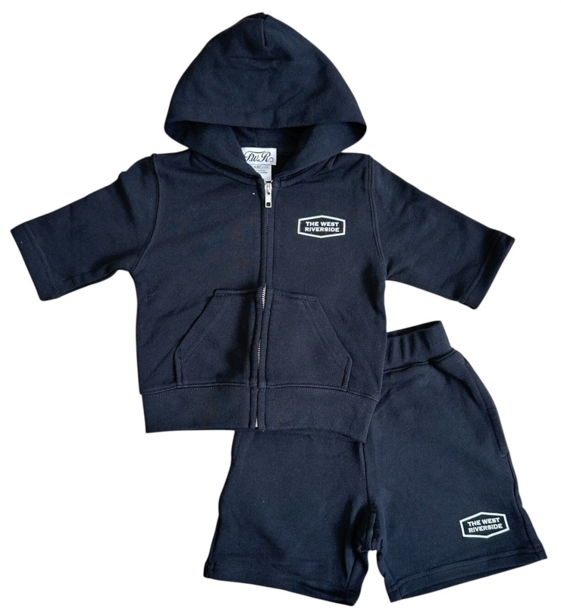 画像3: ＴＷＲオリジナル　【ＫＩＤＳ】　ＴＨＥ　ＷＥＳＴ　ＲＩＶＥＲＳＩＤＥ　半袖パーカー (3)