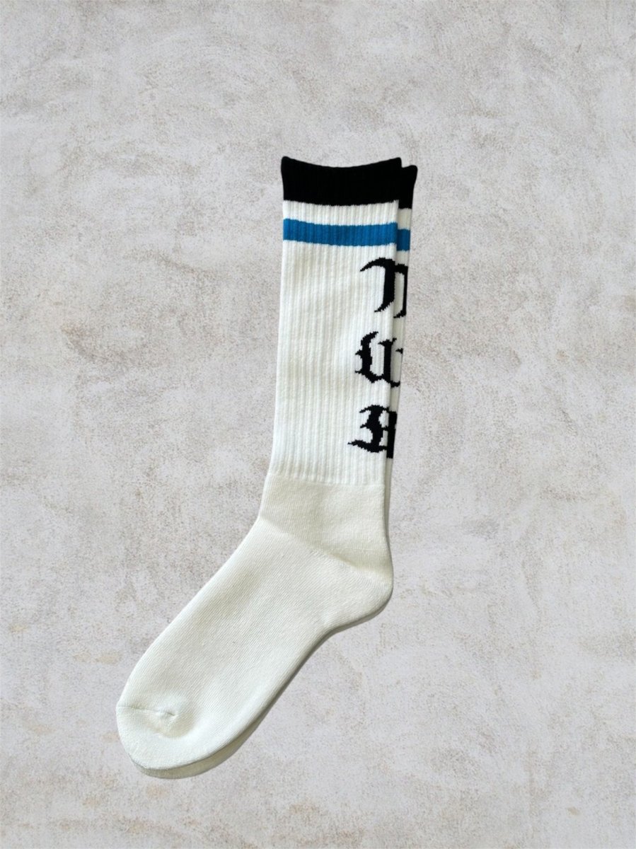 画像8: ＴＷＲオリジナル　花文字入りラインソックス (8)