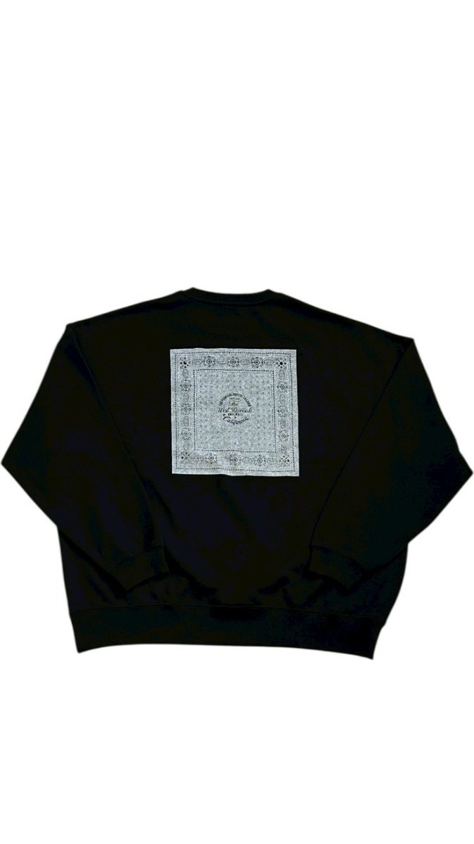 画像11: TWRバンダナ柄クルーネックスウェット (11)