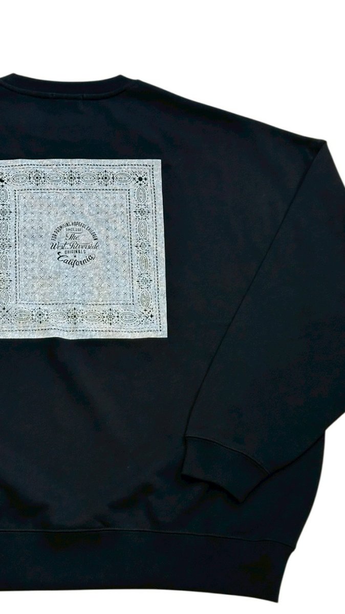 画像3: TWRバンダナ柄クルーネックスウェット (3)