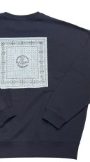画像5: TWRバンダナ柄クルーネックスウェット (5)