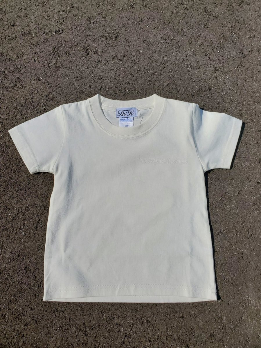 画像7: ＴＷＲオリジナル　【ＫＩＤＳ】ペイズリー柄サークルロゴ半袖Ｔシャツ (7)