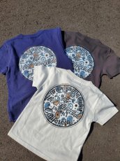 画像1: ＴＷＲオリジナル　【ＫＩＤＳ】ペイズリー柄サークルロゴ半袖Ｔシャツ (1)