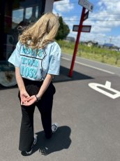 画像4: ＴＷＲオリジナル　ＲＯＵＴＥ　ＴＷＲ１０３２発泡Ｔシャツ (4)