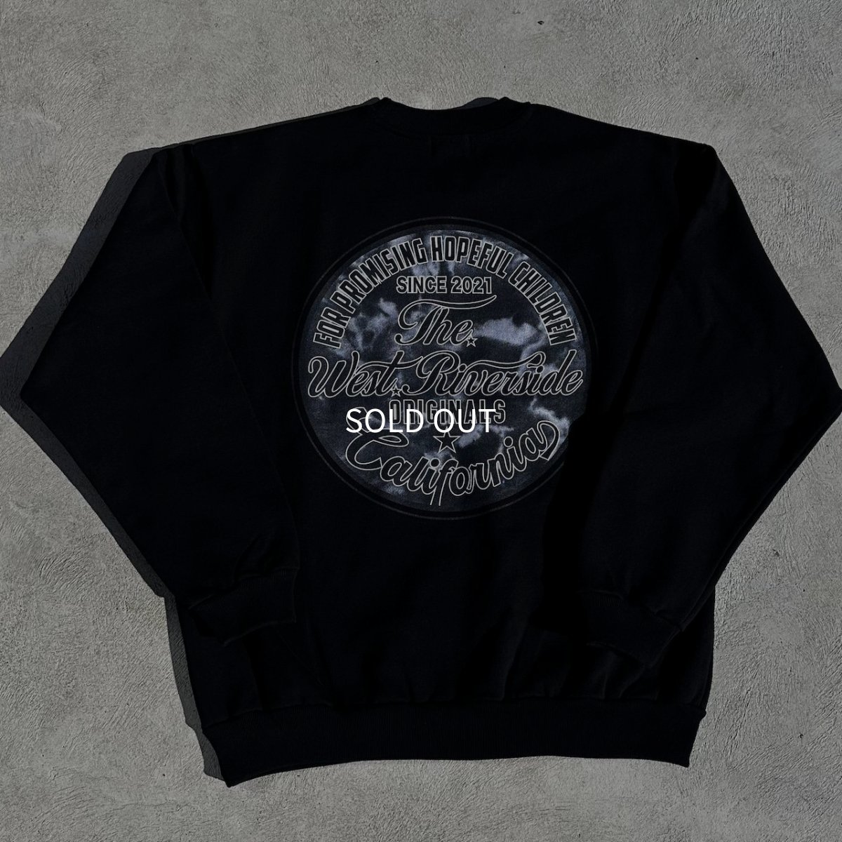 画像7: ＴＷＲオリジナル　タイダイ柄ｃｉｒｃｌｅ　Ｌｏｇｏクルーネックスウェット　 (7)