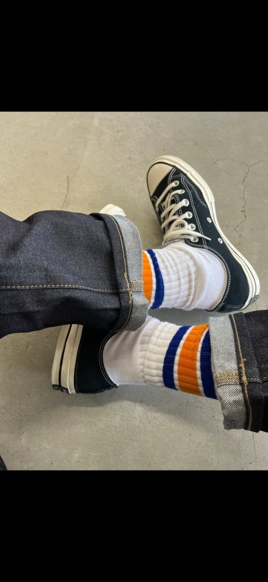 画像5: ＴＷＲオリジナル　ＴＷＲ刺繍クルーソックス【メンズ】【レディース】 (5)