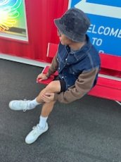 画像4: TWRリメイク　デニムバケットハット (4)