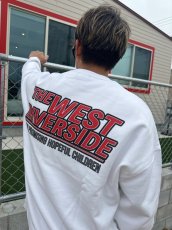 画像1: ＴＷＲオリジナル　ＴＨＥ　ＷＥＳＴ　ＲＩＶＥＲＳＩＤＥクルーネックスウェット (1)
