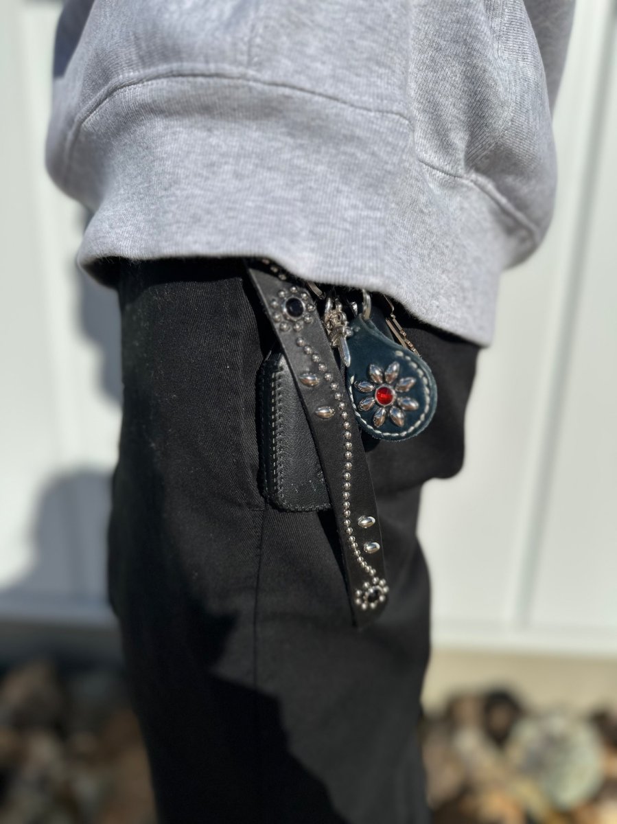 画像3: ＴＷＲオリジナル　スタッズナローベルト　１３０ｃｍ (3)