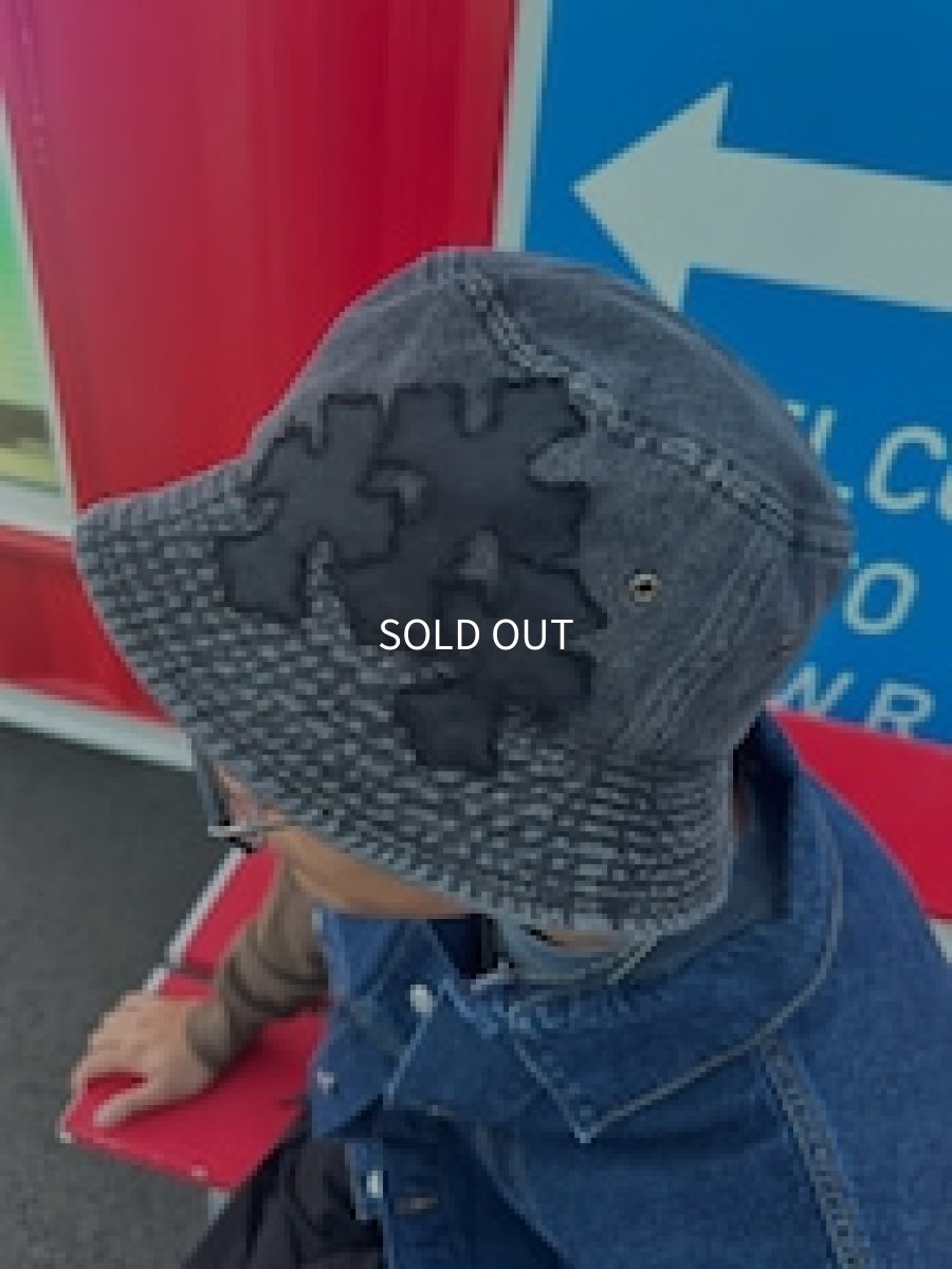 画像3: TWRリメイク　デニムバケットハット (3)