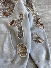 画像5: ＴＷＲリメイク　パッチワークプルーオーバーパーカー (5)