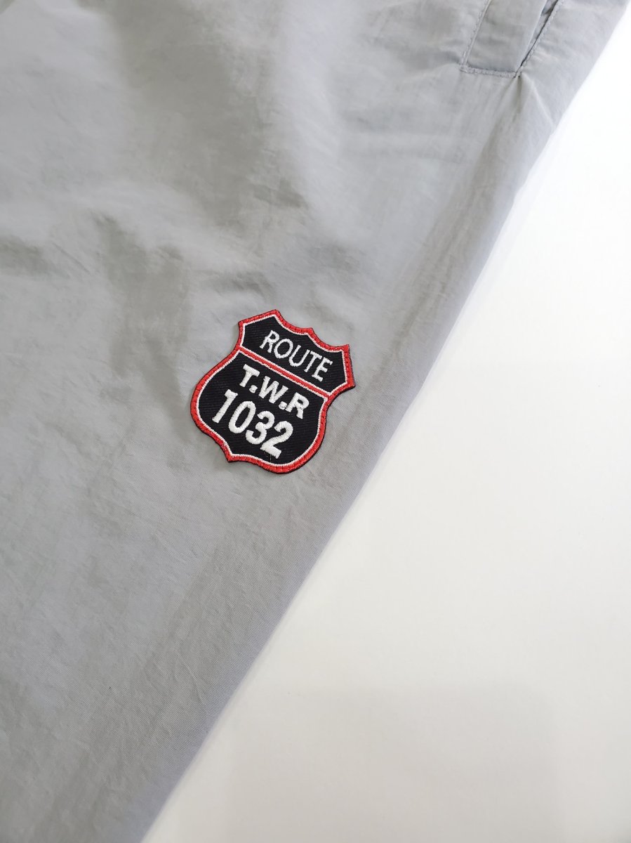 画像4: ＴＷＲオリジナル　ＲＯＵＴＥ　ＴＷＲ　１０３２刺繍ナイロンロングパンツ (4)