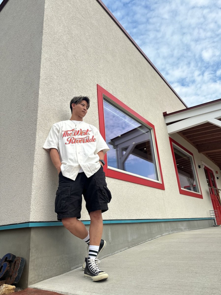 画像1: ＴＷＲオリジナル　ベースボールコットンシャツ (1)