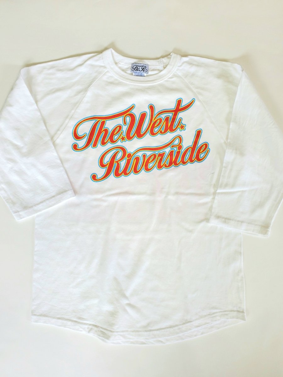 画像1: ＴＷＲオリジナル　ＴＨＥ　ＷＥＳＴ　ＲＩＶＥＲＳＩＤＥ　５分袖Ｔシャツ (1)