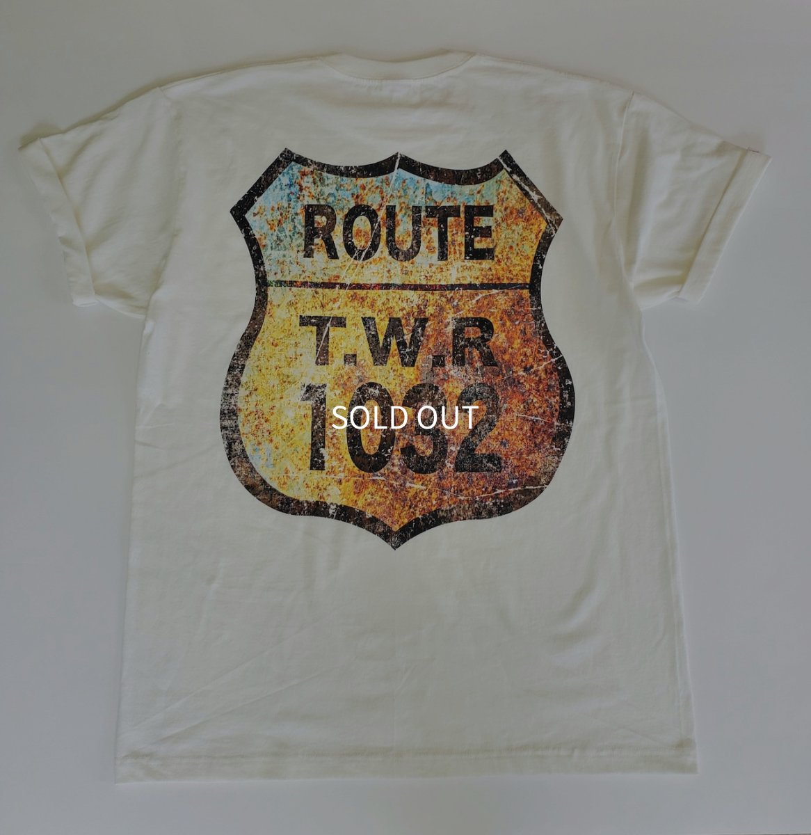 画像1: ＴＷＲオリジナル　ＲＯＵＴＥ　ＴＷＲ１０３２オーバーＴシャツ (1)