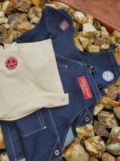 画像1: ＴＷＲオリジナル　刺繍ワッペンデニムエプロン (1)